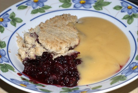 Blackberry Crumble